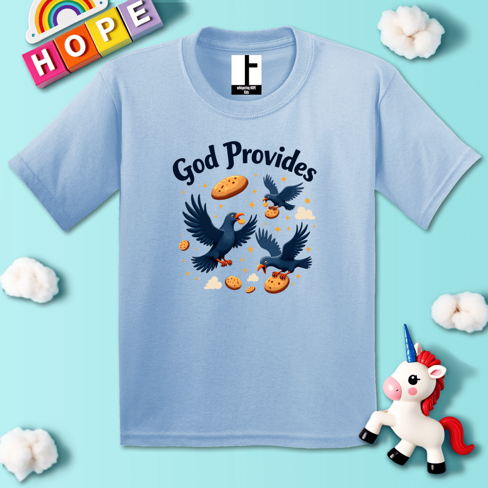 Kids clothes Light Blue / XS GodProvides T-Shirt