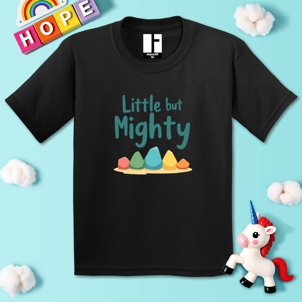 Kids clothes Black / XS LittleButMighty T-Shirt