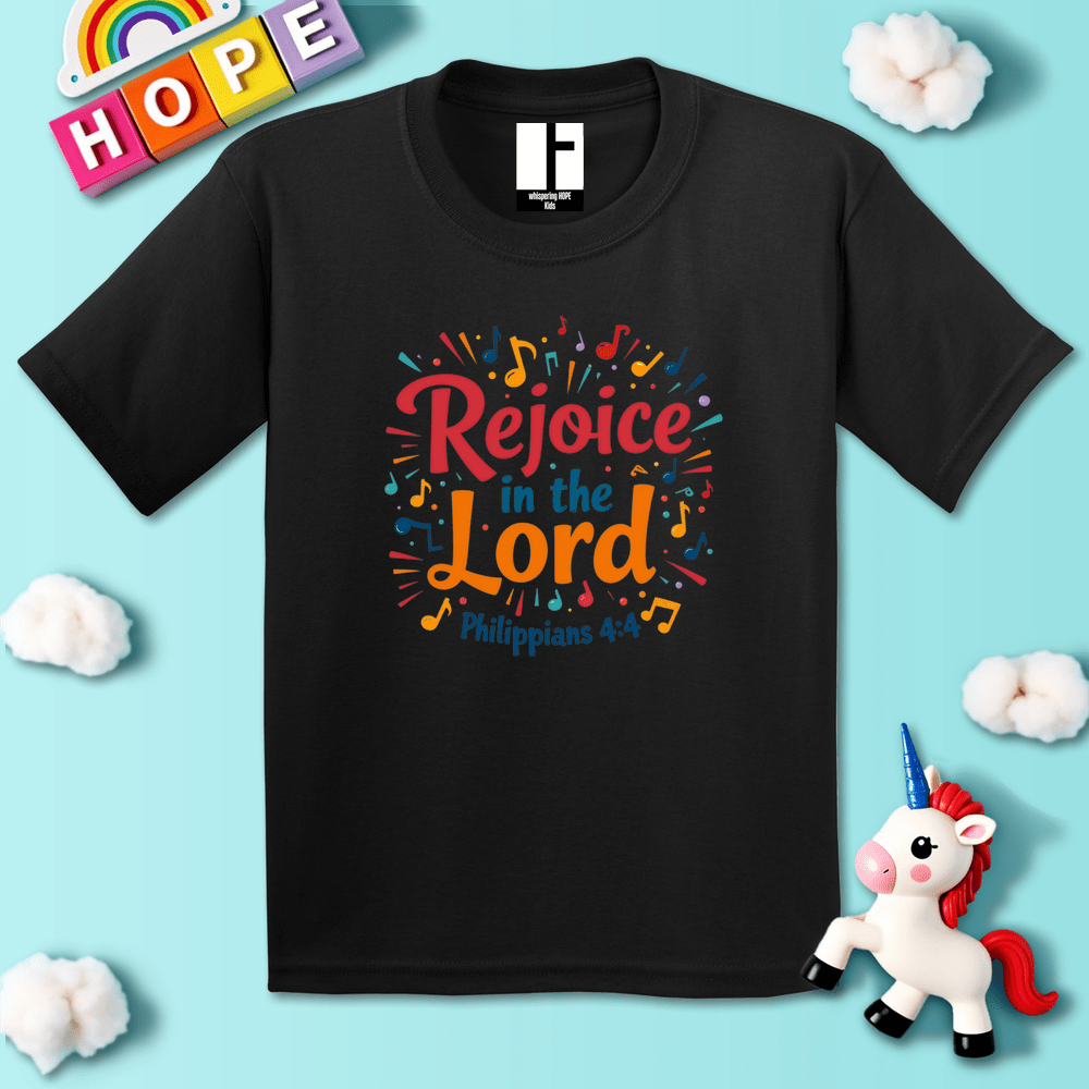 Kids clothes Black / XS Rejoice T-Shirt