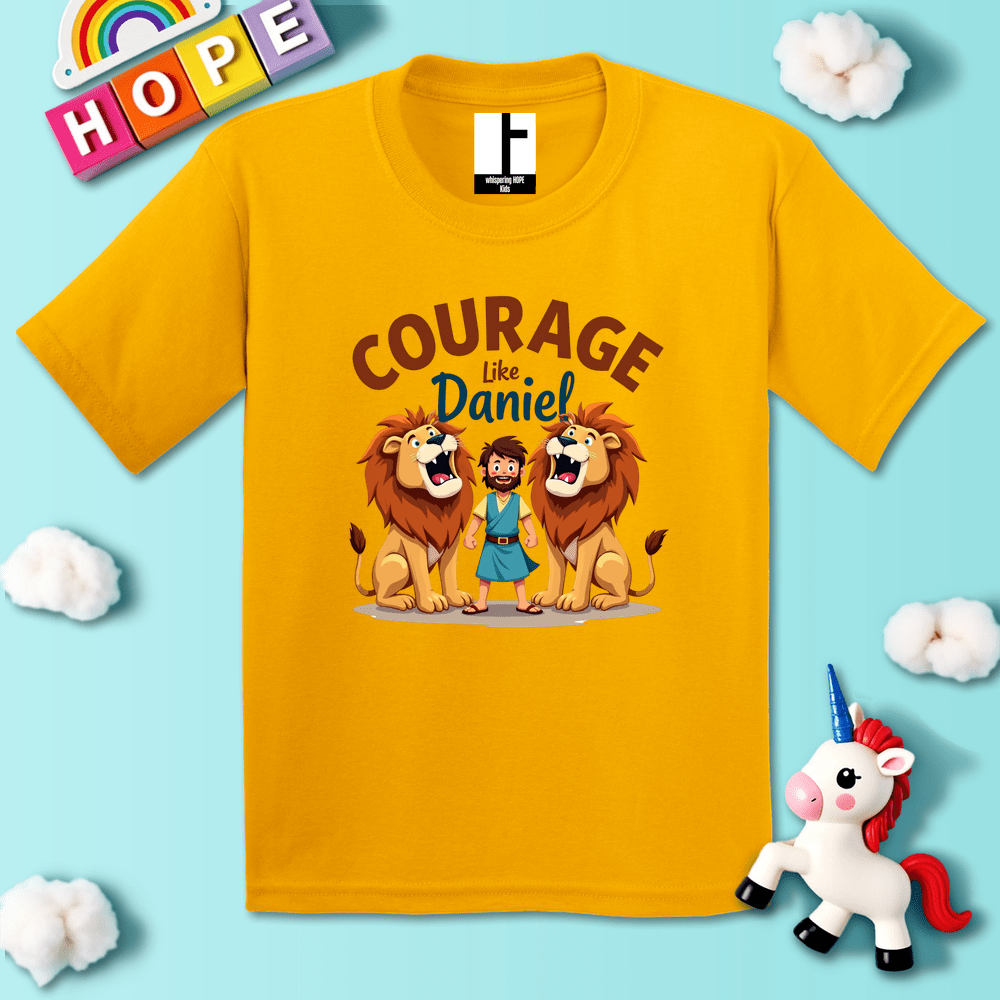 Kids clothes Gold / XS CourageDaniel T-Shirt