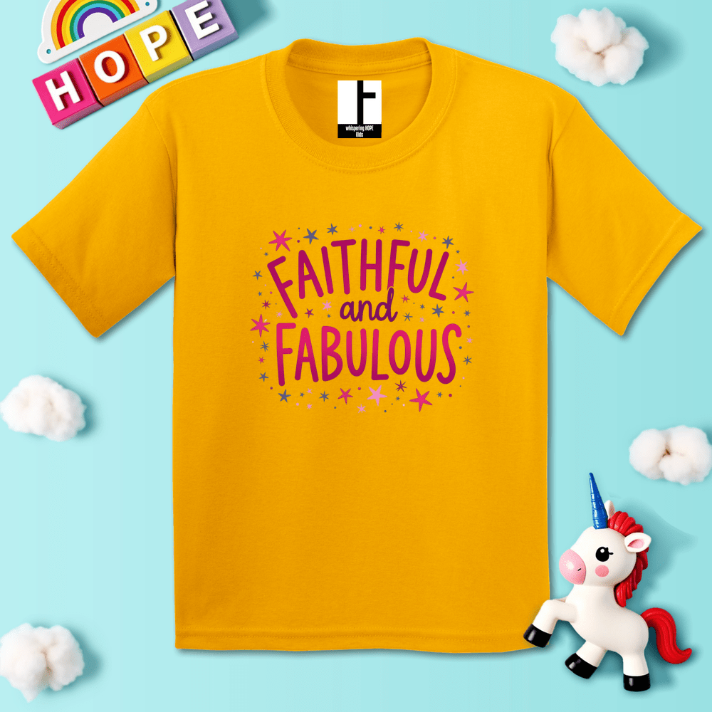 Kids clothes Gold / XS FaithfulFabulous T-Shirt