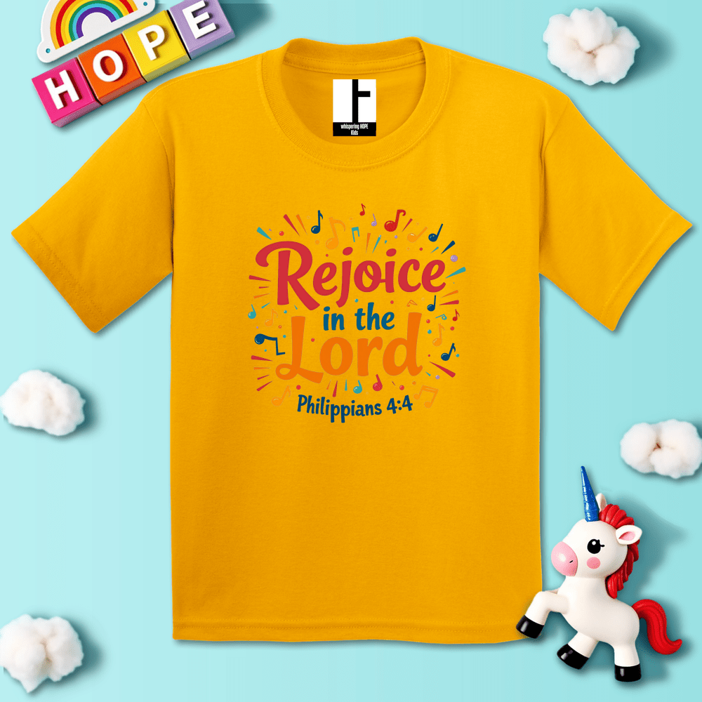 Kids clothes Gold / XS Rejoice T-Shirt