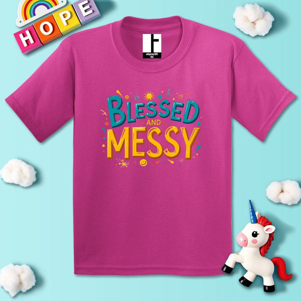 Kids clothes Heliconia / XS BlessedMessy T-Shirt