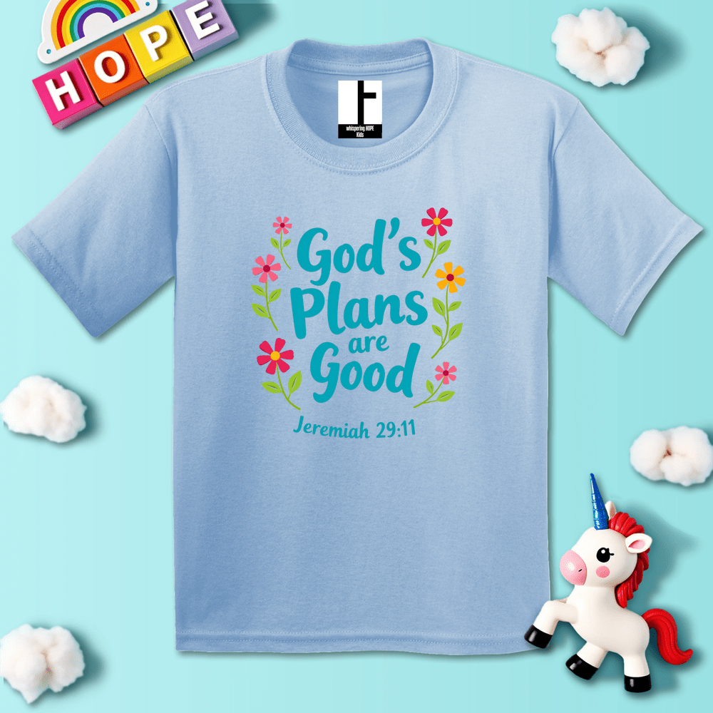 Kids clothes Light Blue / XS GodsPlans T-Shirt