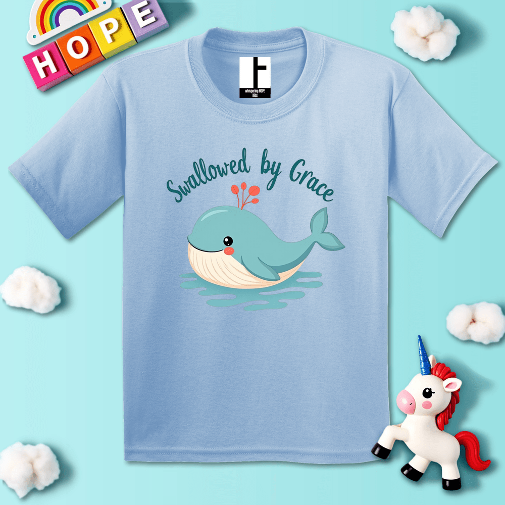 Kids clothes Light Blue / XS GraceWhale T-Shirt