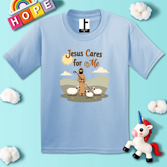 Kids clothes Light Blue / XS JesusCares T-Shirt