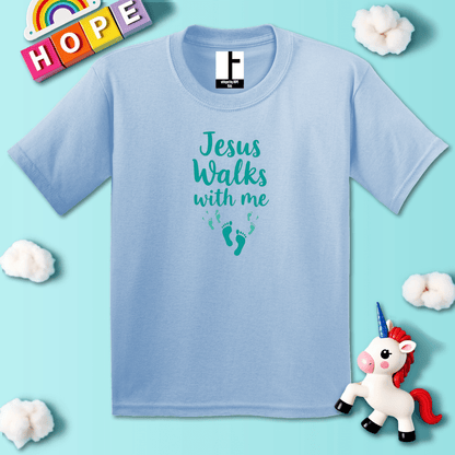 Kids clothes Light Blue / XS JesusWalks T-Shirt