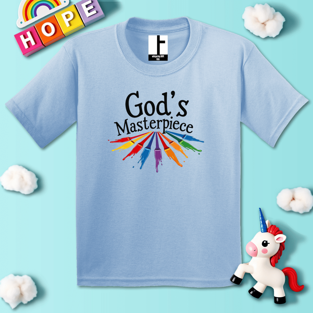 Kids clothes Light Blue / XS Masterpiece T-Shirt