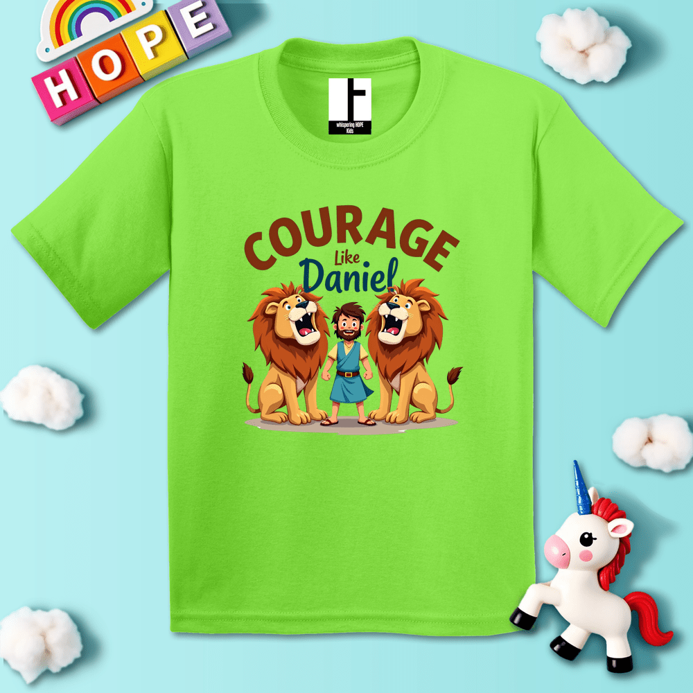 Kids clothes Lime / XS CourageDaniel T-Shirt