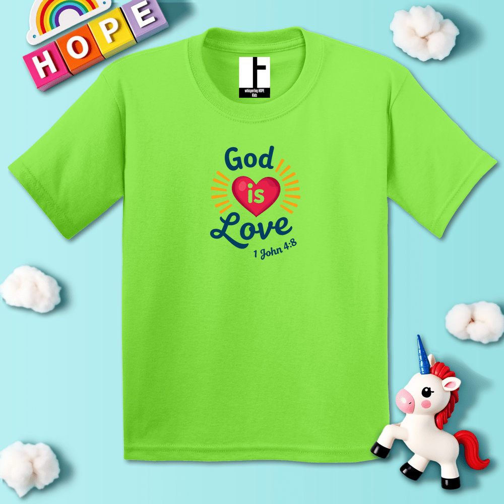 Kids clothes Lime / XS GodIsLove T-Shirt