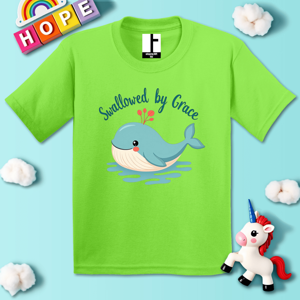 Kids clothes Lime / XS GraceWhale T-Shirt