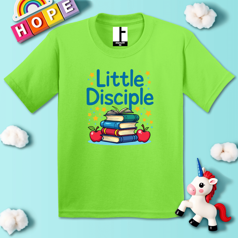 Kids clothes Lime / XS LittleDisciple T-Shirt