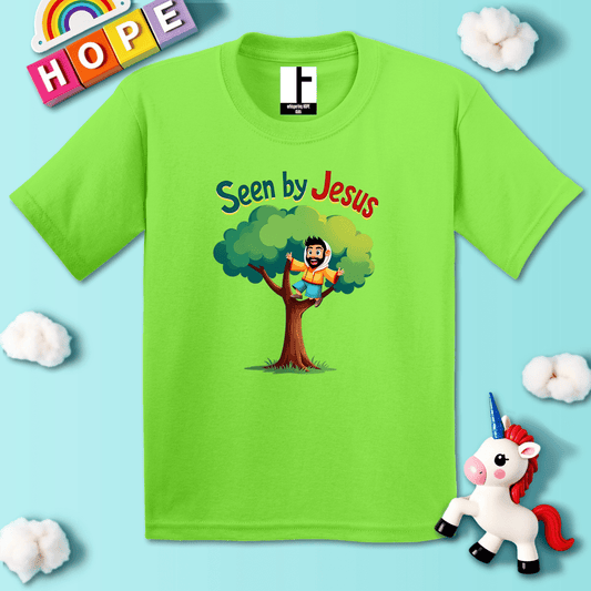 Kids clothes Lime / XS SeenByJesus T-Shirt