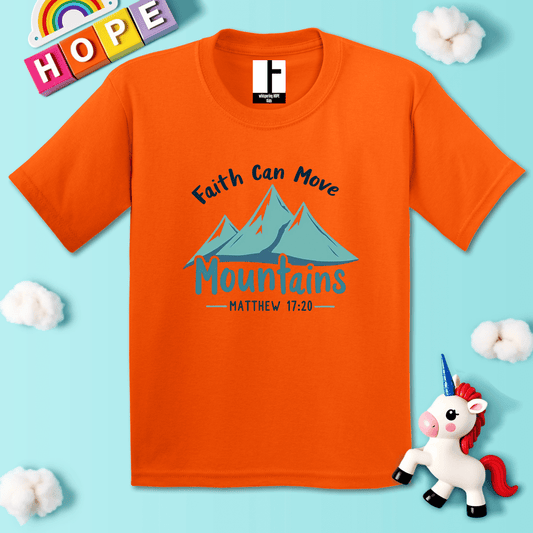 Kids clothes Orange / XS FaithMoves T-Shirt