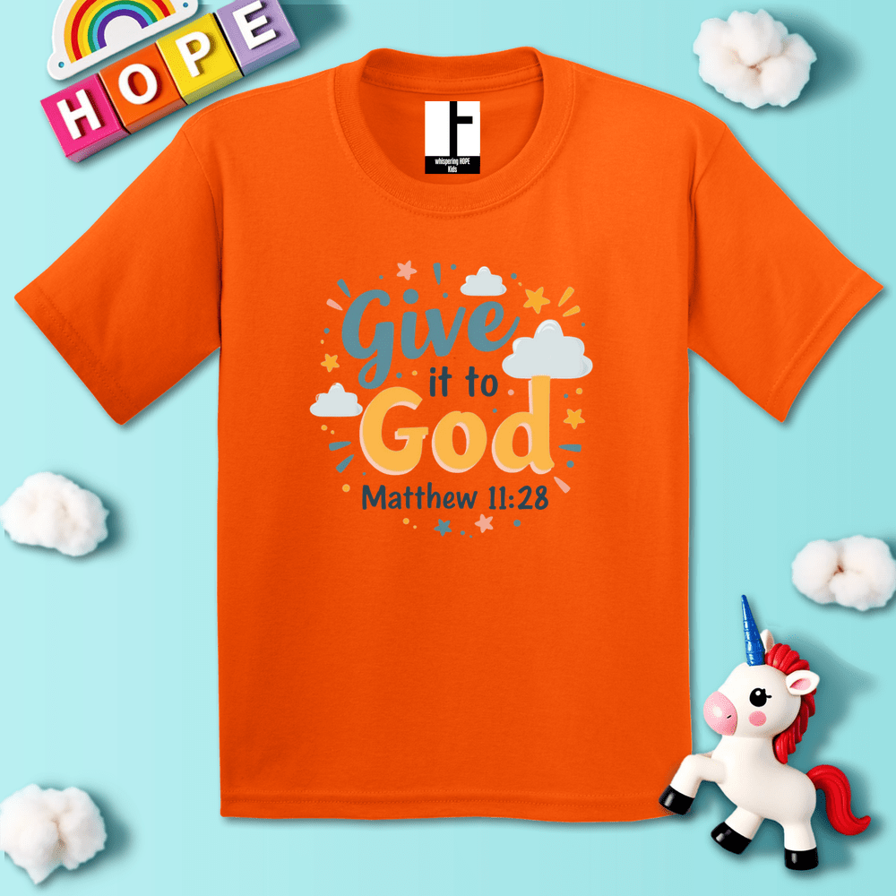 Kids clothes Orange / XS GiveItToGod T-Shirt