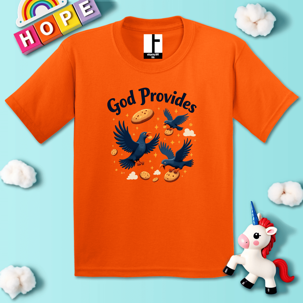 Kids clothes Orange / XS GodProvides T-Shirt