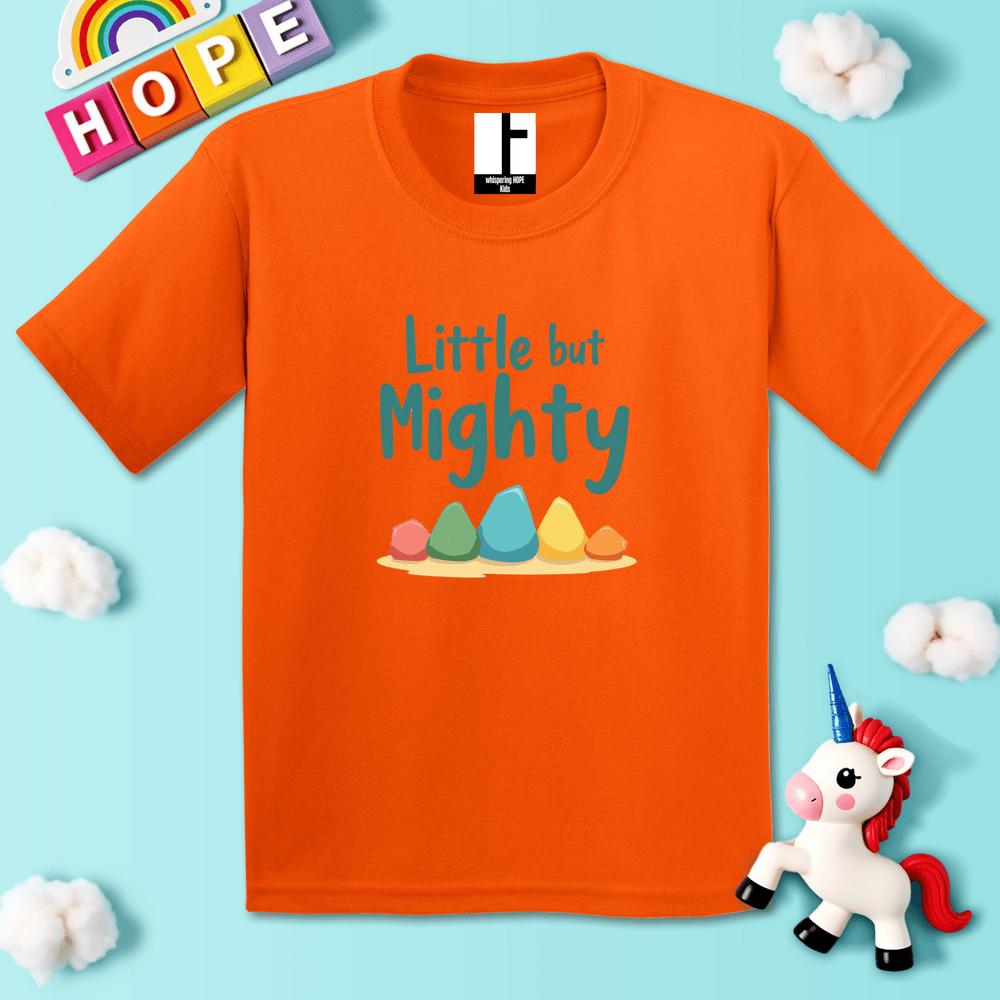 Kids clothes Orange / XS LittleButMighty T-Shirt