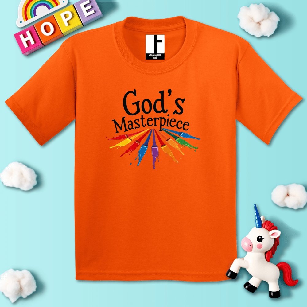 Kids clothes Orange / XS Masterpiece T-Shirt