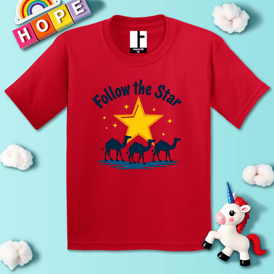 Kids clothes Red / XS FollowTheStar T-Shirt