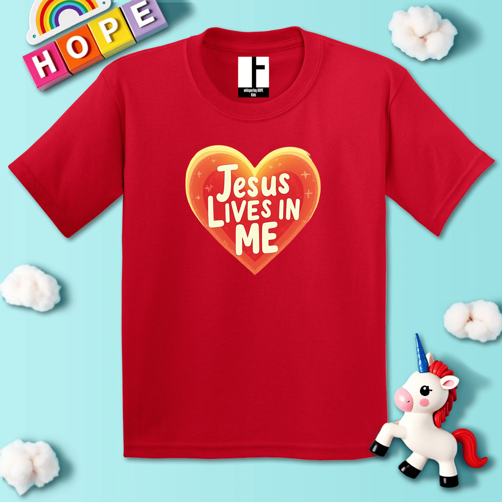 Kids clothes Red / XS JesusLivesInMe T-Shirt