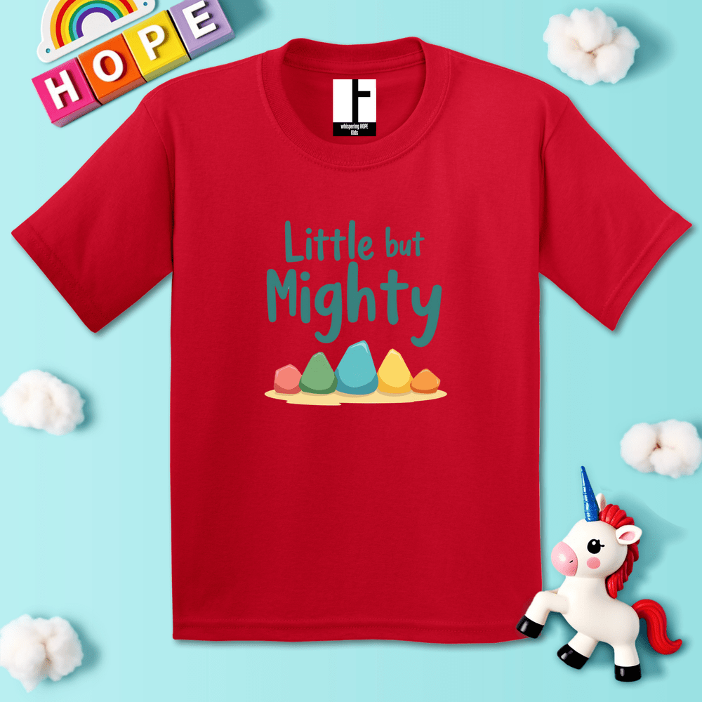 Kids clothes Red / XS LittleButMighty T-Shirt