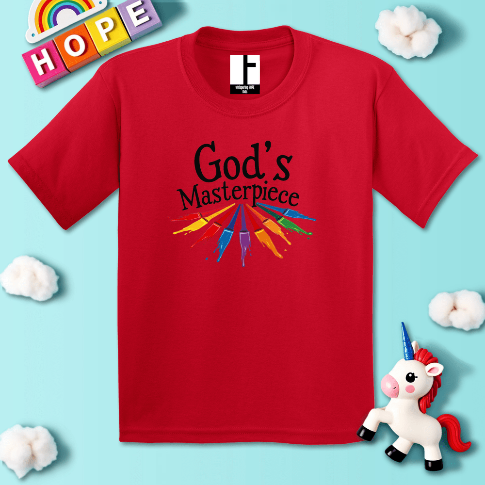 Kids clothes Red / XS Masterpiece T-Shirt