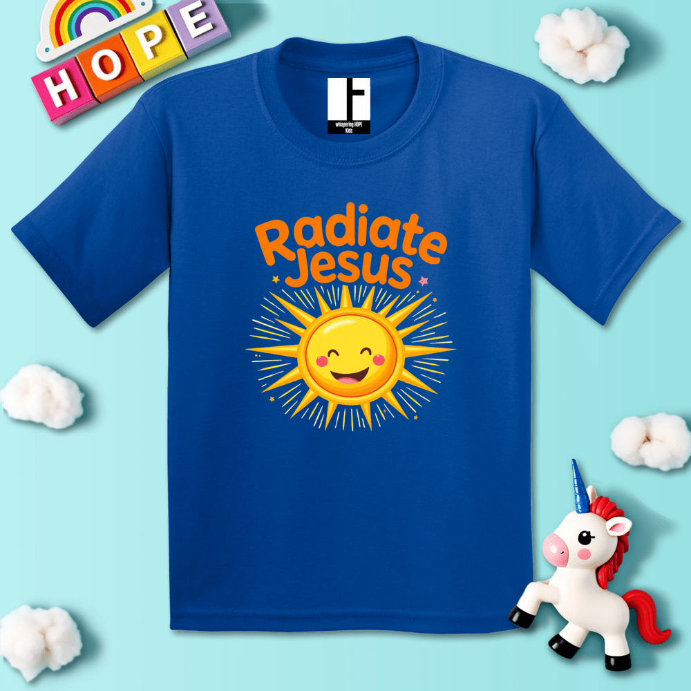 Kids clothes Royal / XS RadiateJesus T-Shirt