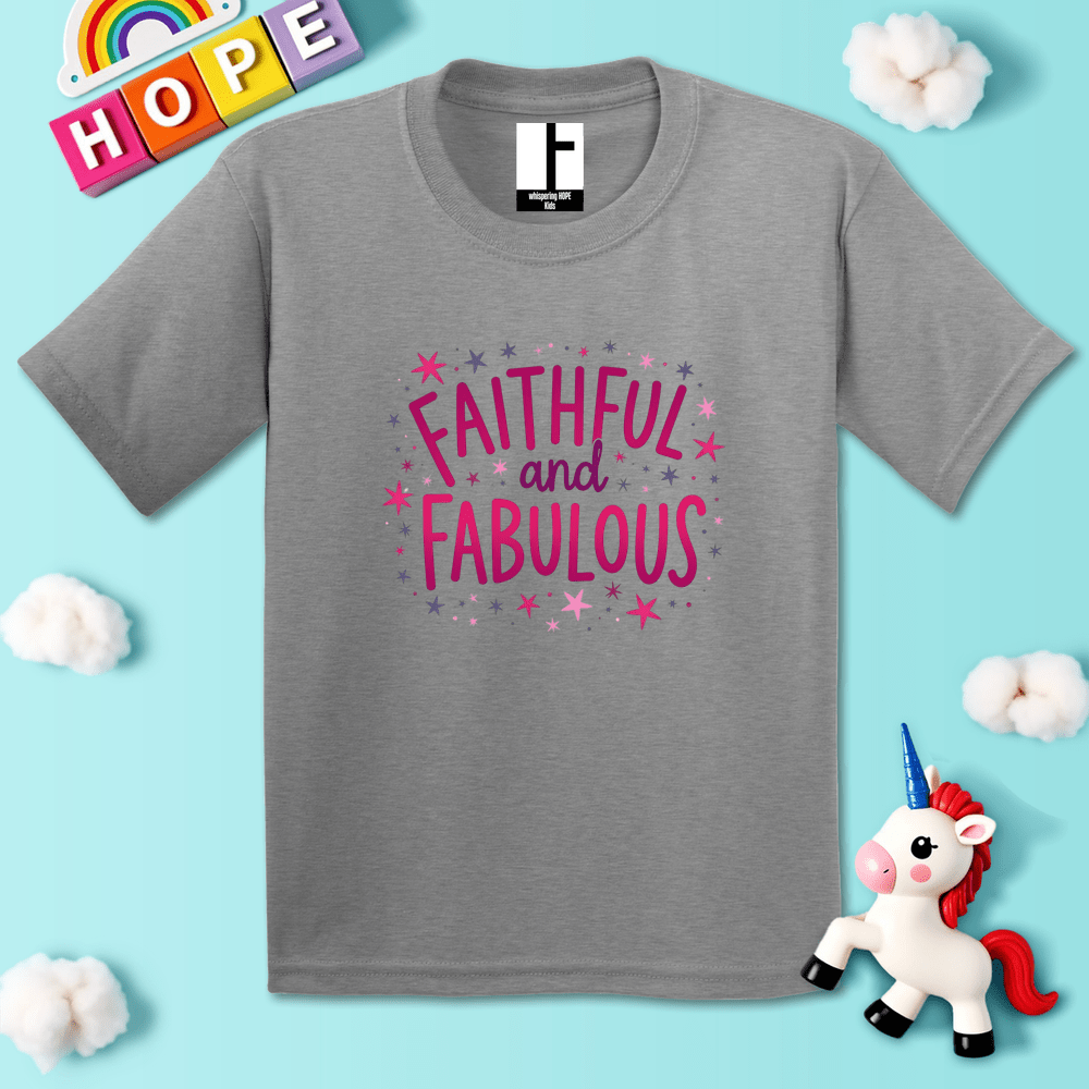 Kids clothes Sport Grey / XS FaithfulFabulous T-Shirt