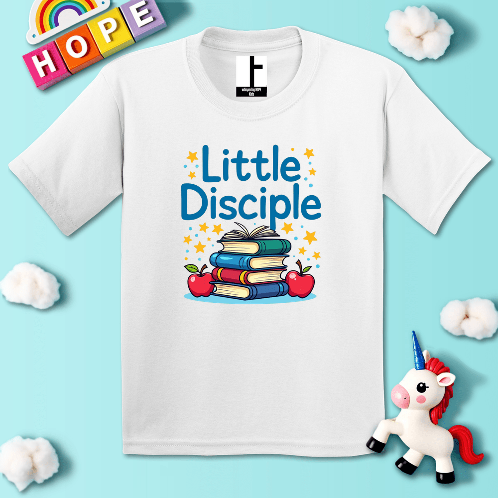 Kids clothes White / XS LittleDisciple T-Shirt