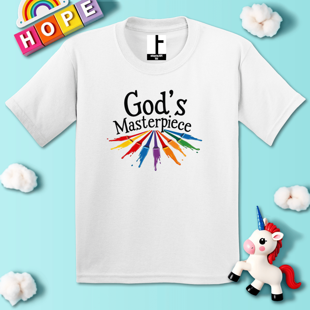 Kids clothes White / XS Masterpiece T-Shirt