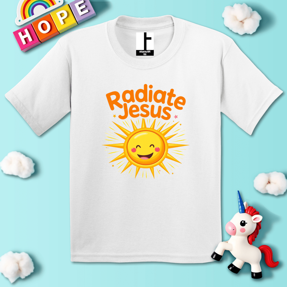 Kids clothes White / XS RadiateJesus T-Shirt